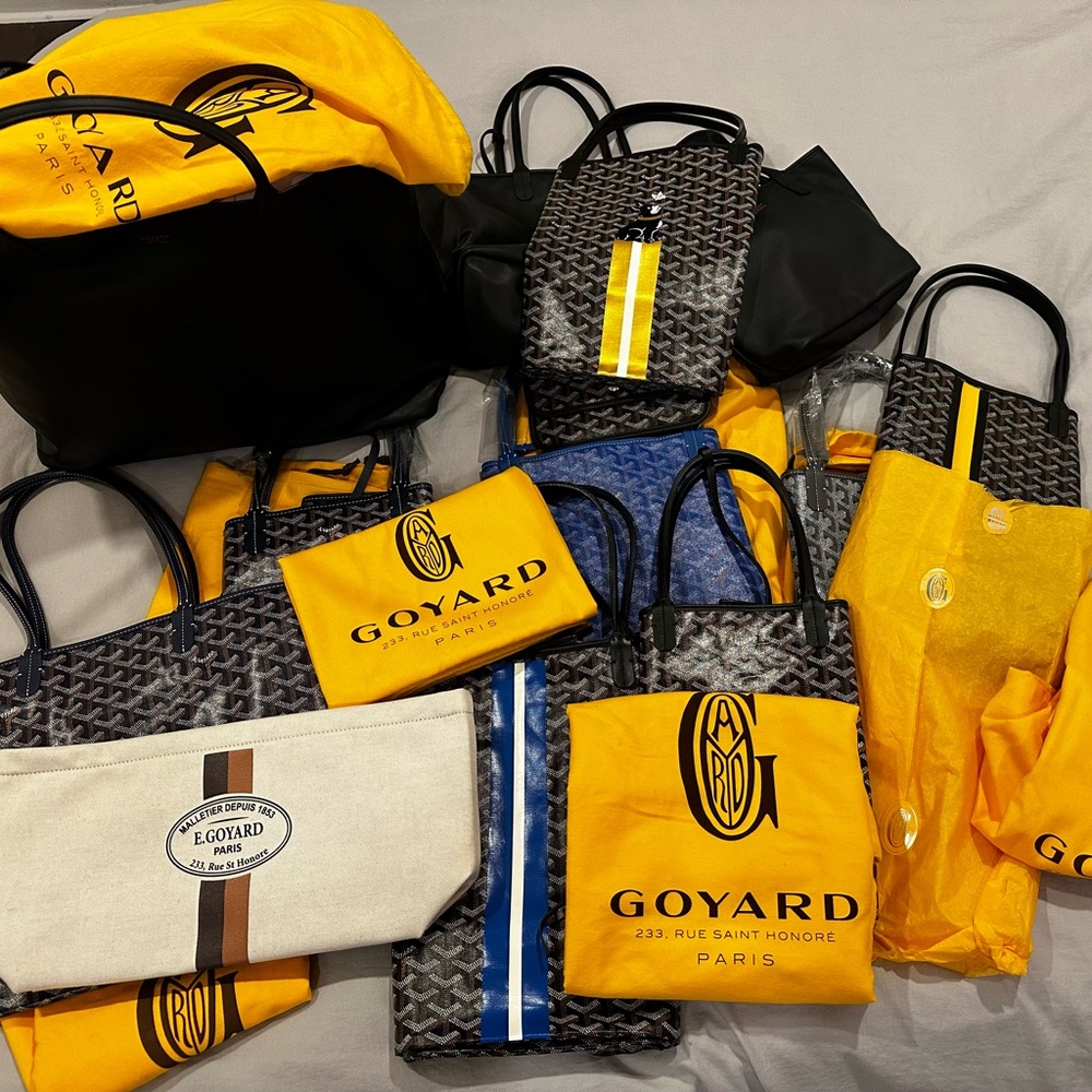 NEW. Goyard. Unloading Collection Purchased from France. Check Out the Listings!